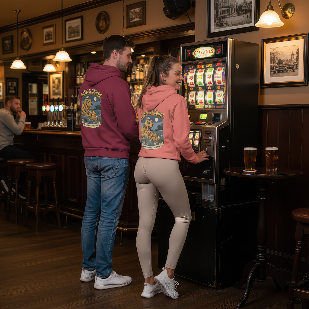 Unisex Hood Top Cask & Canine Jaws