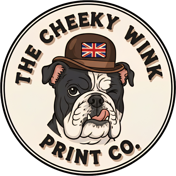 The Cheeky Wink Print Co 