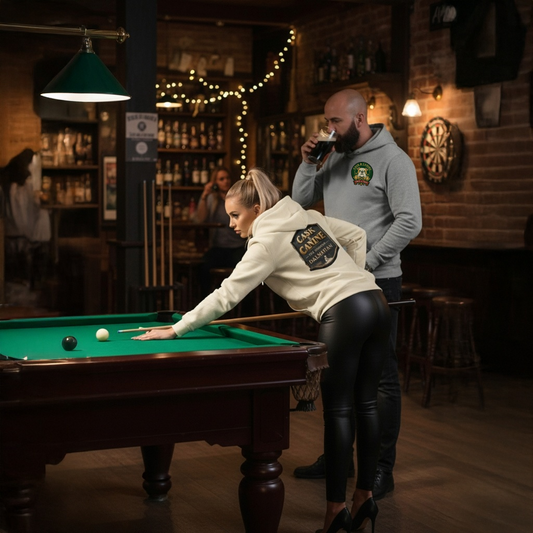 Unisex Hood Top Cask & Canine Drunken Dalmatian
